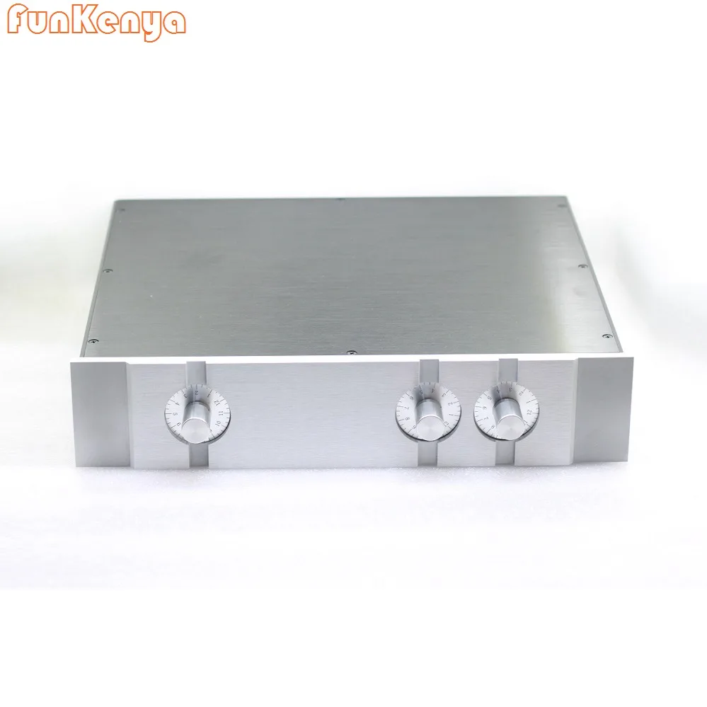 

W430 H90 D308 DAC Decoder Box Aluminum Power Amplifier Chassis Pass Labs 2 Luxury Case Headphone Amp Housing Preamp Hi End Shell