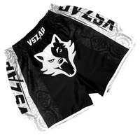 customization 2021 boxing pants loose muay thai shorts ventilate embroidery mma thai pant for man women wholesale