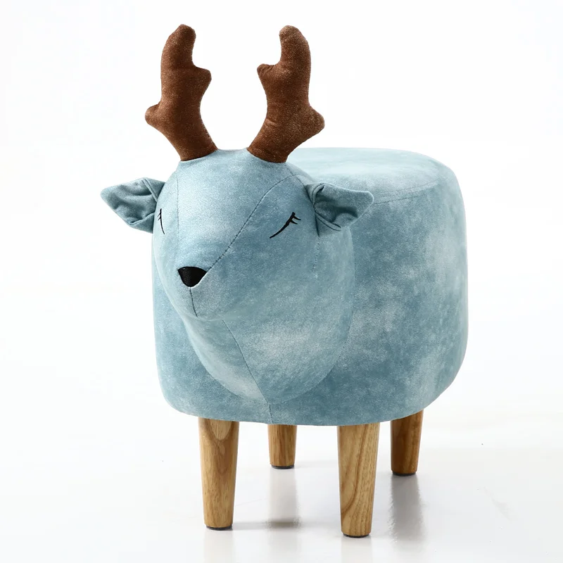 Современная минималистская домашняя обувь скамейка мультяшный олень одежда