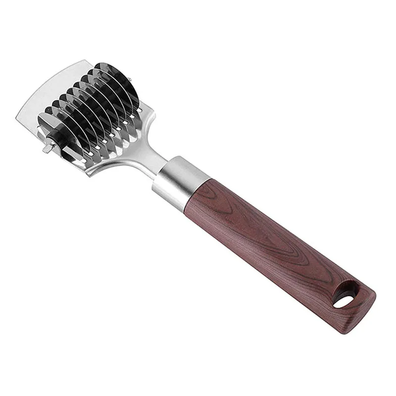 Белый Нескользящая ручка Spaetzle Makers прессовочная машина лапша резак нож ручной раздел шалот резак кухонные гаджеты - Цвет: Белый