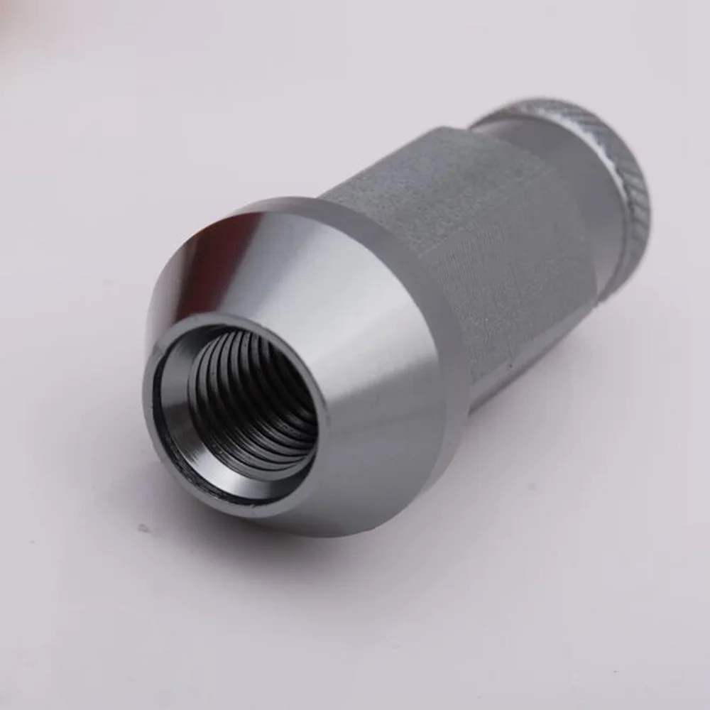 D1spec Jdm Заготовка алюминиевых колесных гонок гаечные гайки m12x1 25/m12x1 5 L:52 мм 20