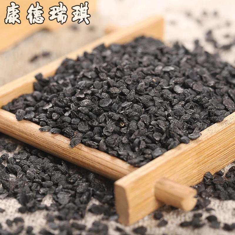 Semen chino de puerro, Semen de cebolla de Tuber, Semen Allii Tuberosi, Jiu Cai Zi-0