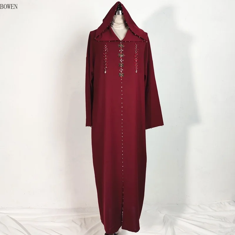 Abaya Дубай Турция арабское мусульманское хиджаб платье кафтан ислам одежда макси