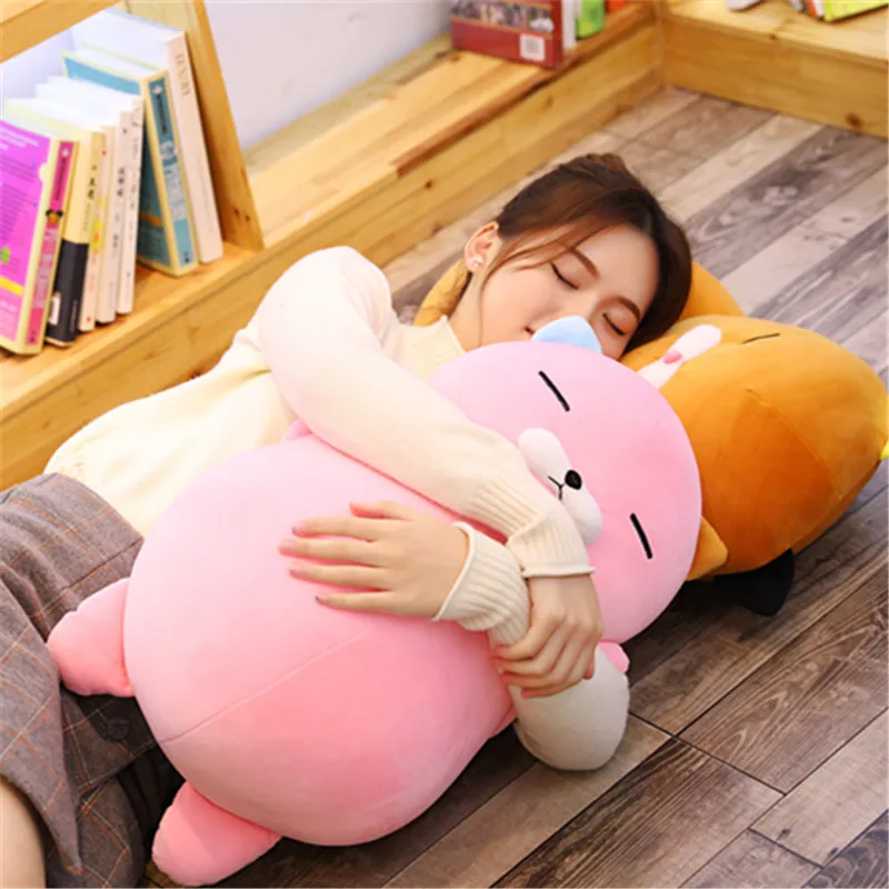 

Explosion style soft cute stretch cat sleep pillow doll plush toy creative gift sleeping pillow doll high-end wholesale doll cus