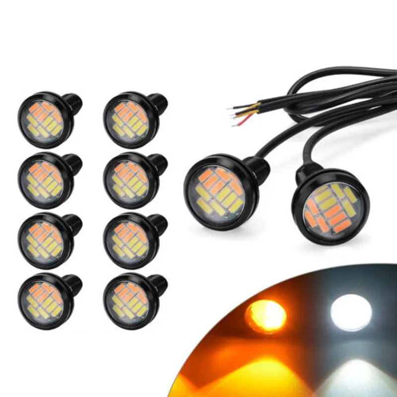 

5pair LED Eagle Eye 12V Car Auto DRL Daytime Running Tail Backup Light Lamp