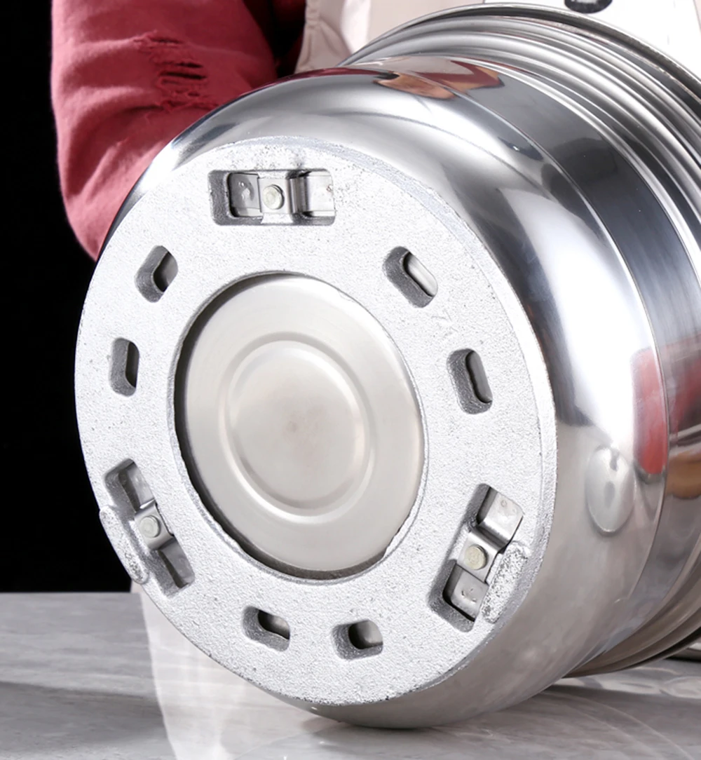 Толстый кастрюля из нержавеющей стали 304 для супа без огня 7 5 л обеда большой