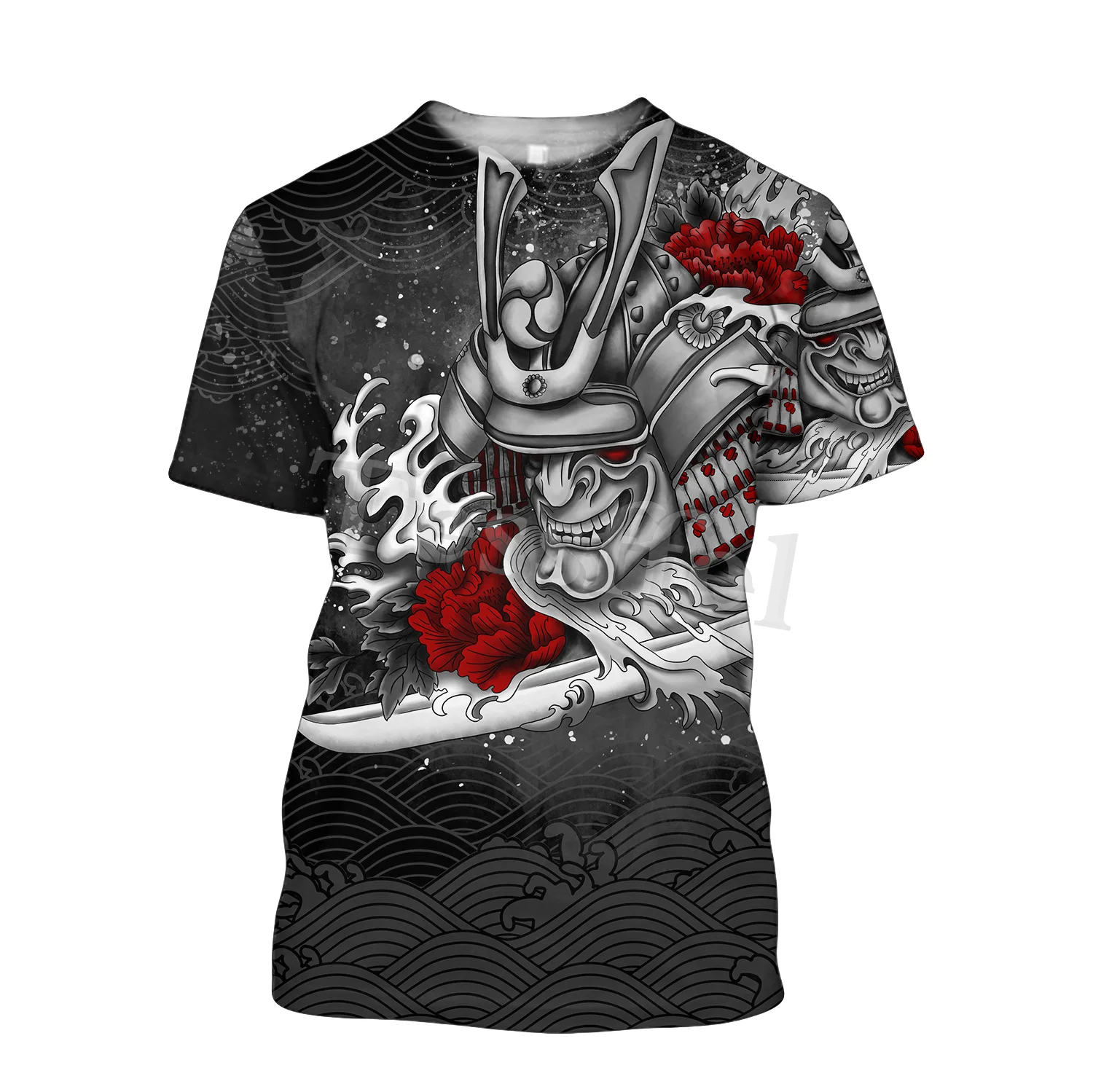 Tessffel Япония тату маска 3D Модная футболка с принтом летняя Уличная обувь для