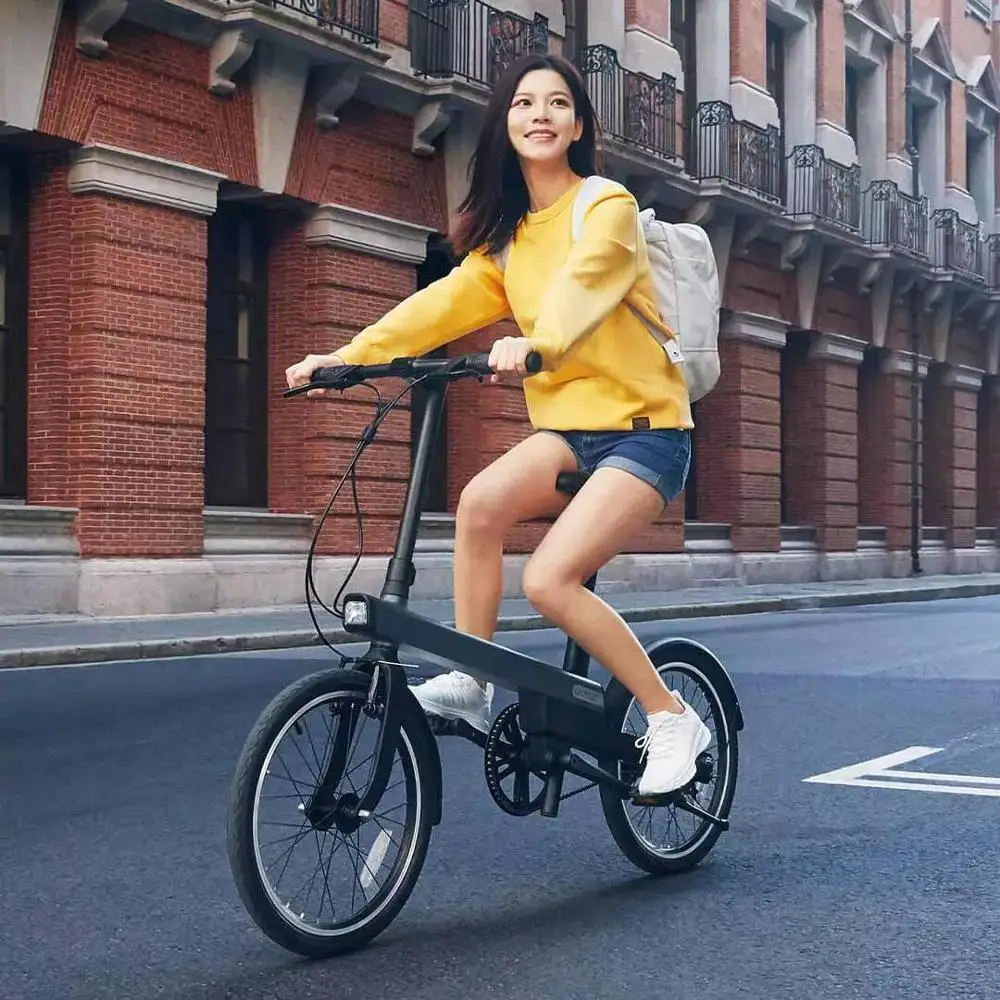 Электрический велосипед QICYCLE 20 дюймов 36 В максимальный диапазон 30-50 км | Спорт и