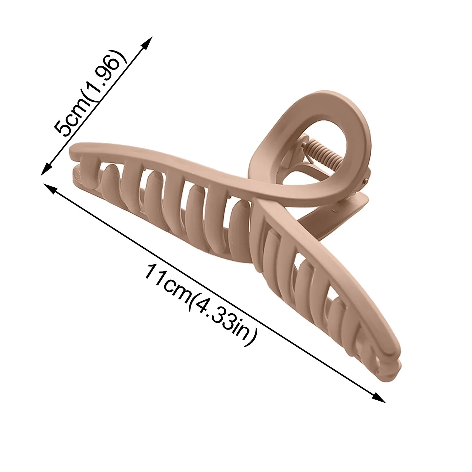 Зажимы для волос женские большие минималистичные корейские матовые элегантные |