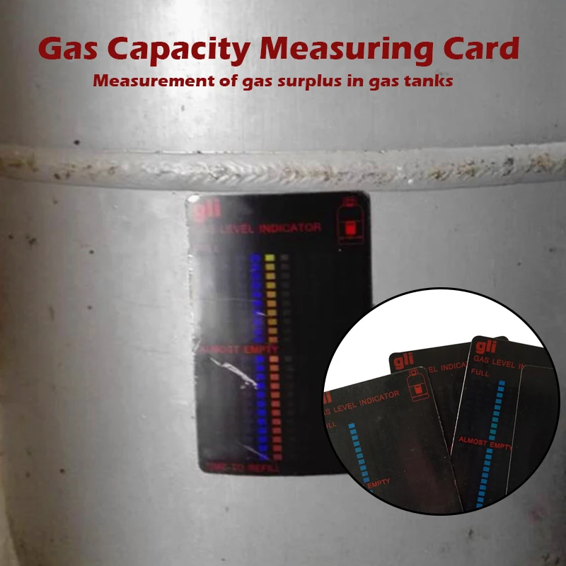 

Magnetic Gas Cylinder Tool Gas Tank Level Indicator Propane Butane LPG Fuel Gauge Caravan Bottle Temperature Measuring