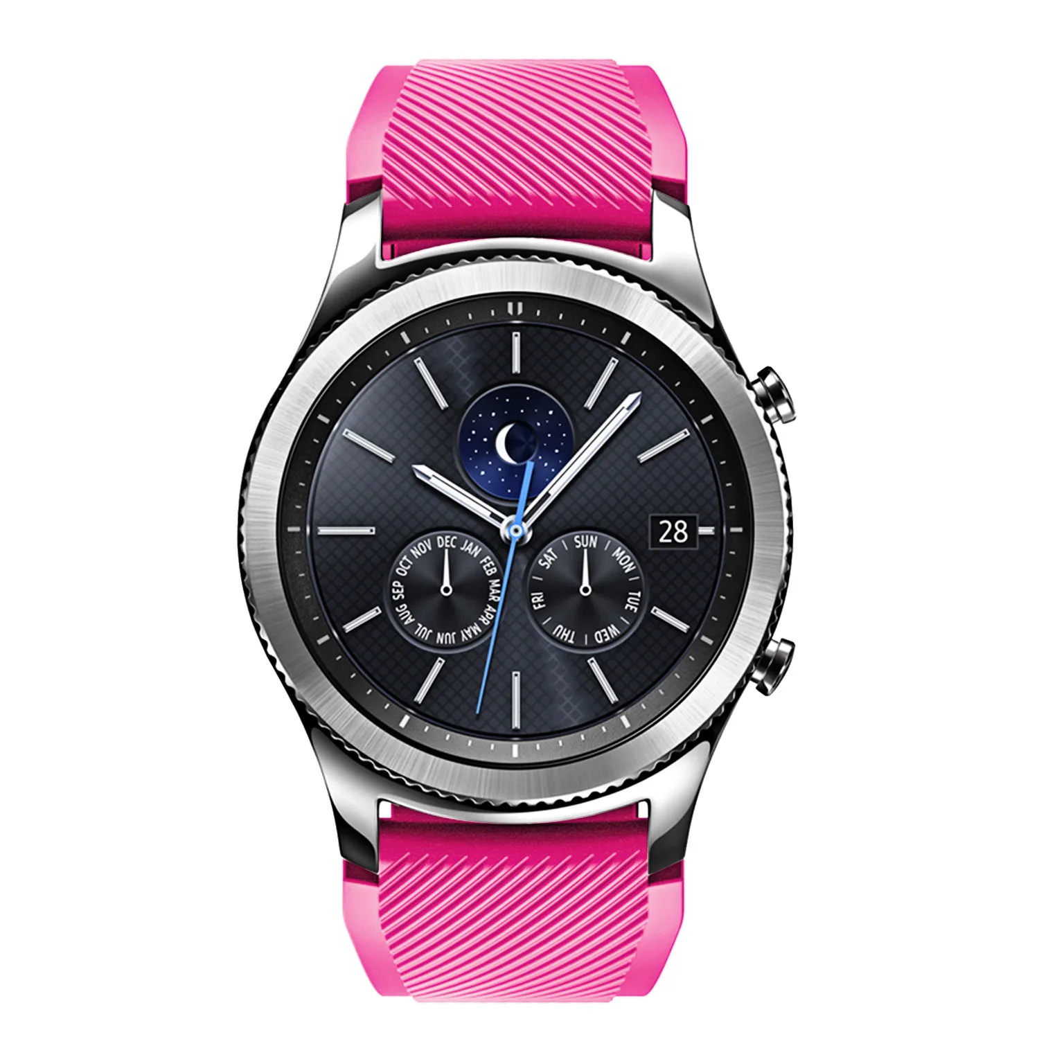 Gosear Силиконовые Мягкие сменные часы ремешок браслет для Samsung Gear S3 S 3 Frontier