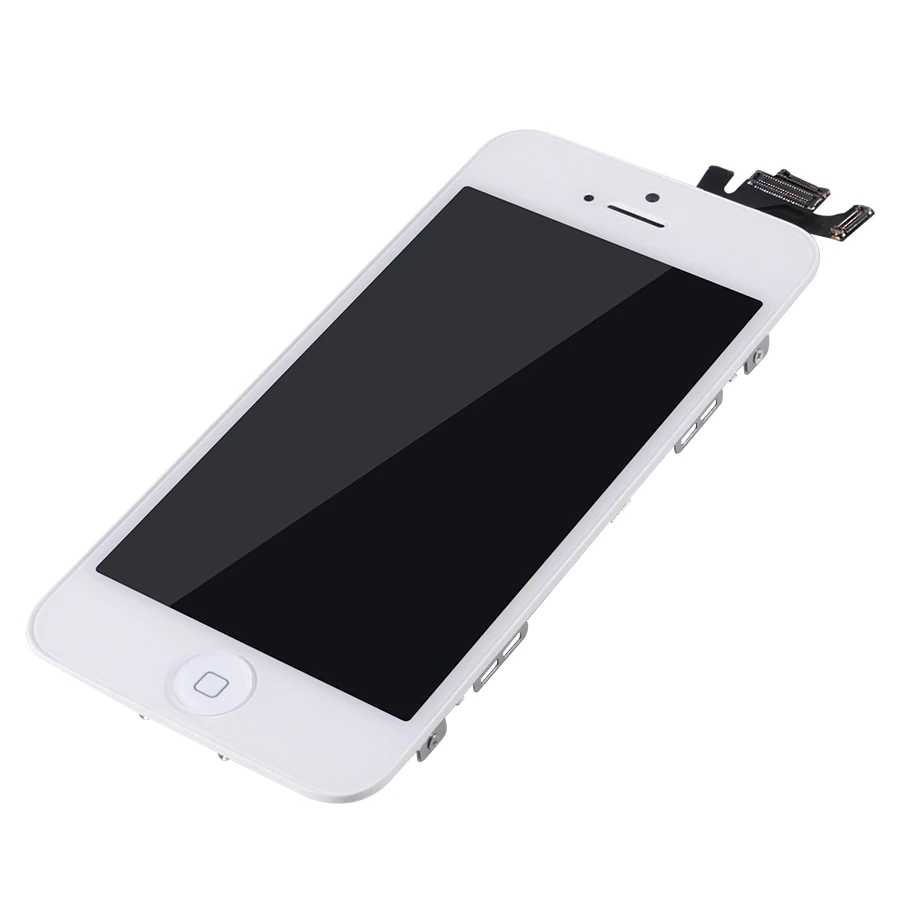 aokin for iphone 5 lcd full assembly lcd display for iphone 5g touch screen replacement mobile phone lcd screens free global shipping