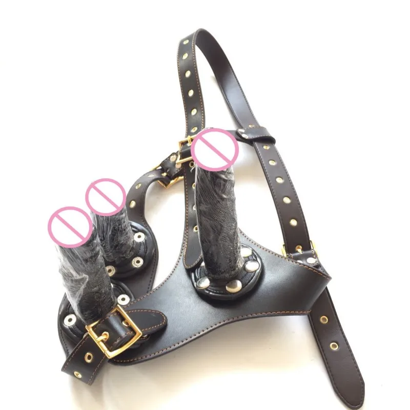 3 предмета в комплекте съемные фаллоимитаторы жгут двухсторонний страпон