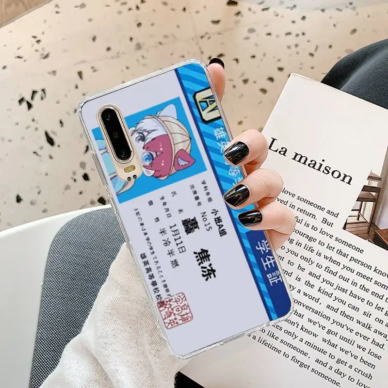 

My Hero Academia Midoriya Phone Case Transparent for Samsung A71 S9 10 20 HUAWEI p30 40 honor 10i 8x xiaomi note 8 Pro 10t 11