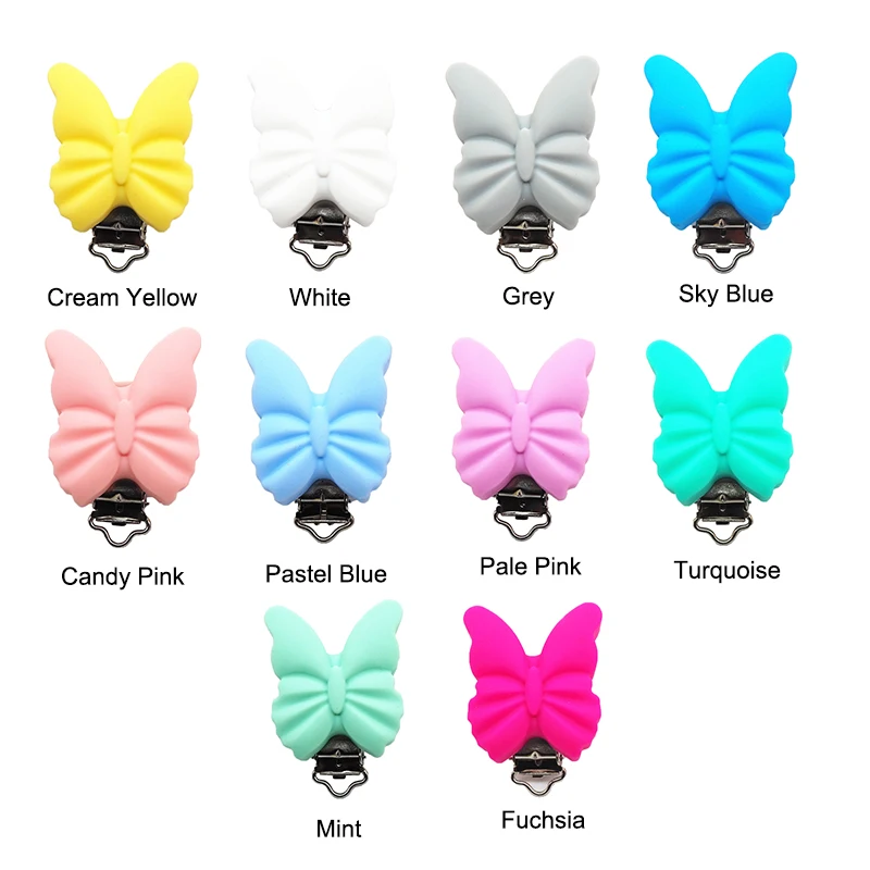 Chenkai 10 шт. силиконовый коала медведь круглый зажим соска пустышка Прорезыватель