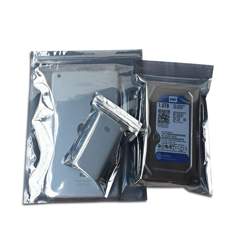 Антибликовая изоляция ESD защита от излучения застежка молния упаковочный пакет