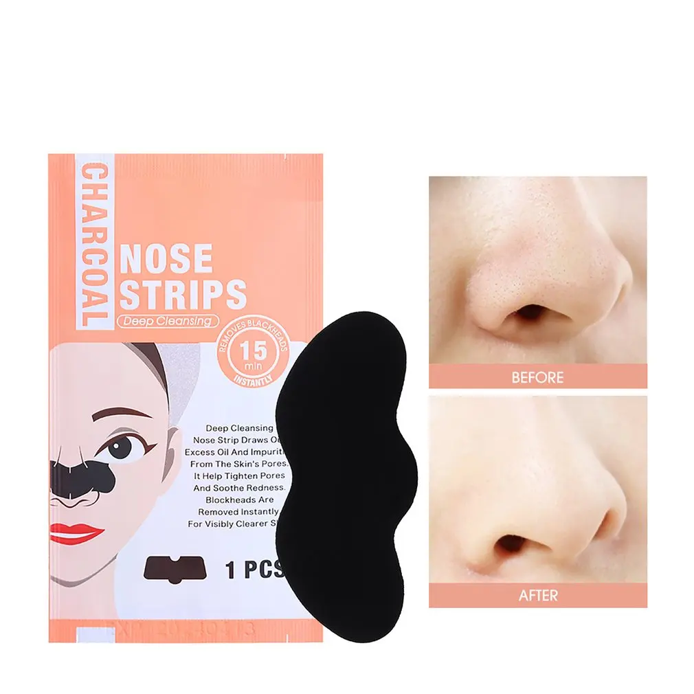 Пластырь для удаления черных точек на носу Глубокая очистка пор очищение и белых