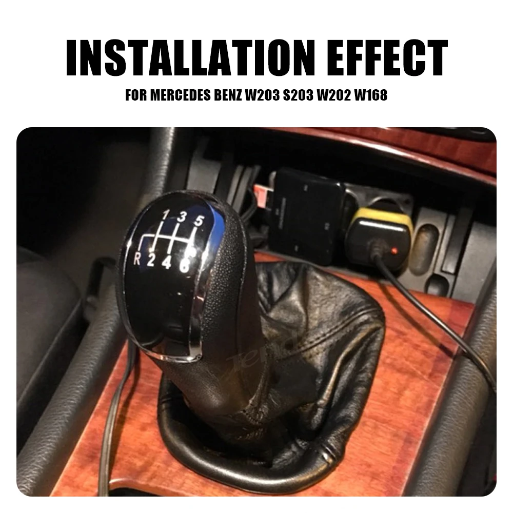 Рукоятка переключения передач для Mercedes Benz C-Class W202 W208 E-Class W210 W203 S203 / W245 W169 (04-12)/ W168