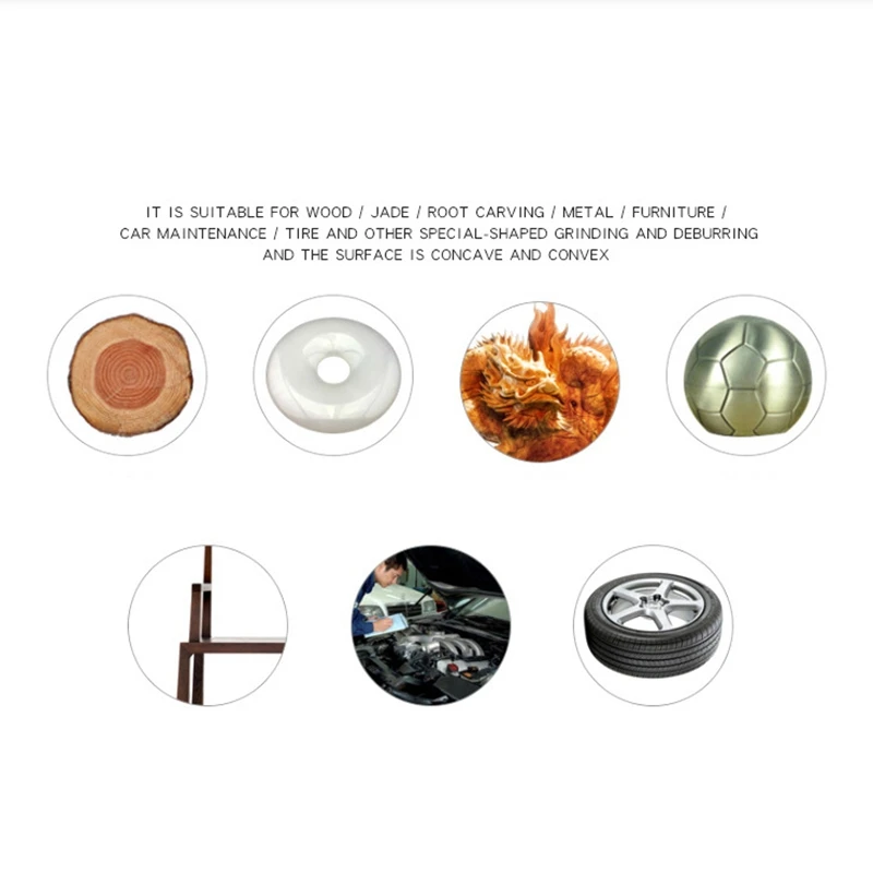 

Extended Type Pneumatic Low Speed Sander Pneumatic Sander Used for Tire Sander Polishing Wheel Repair