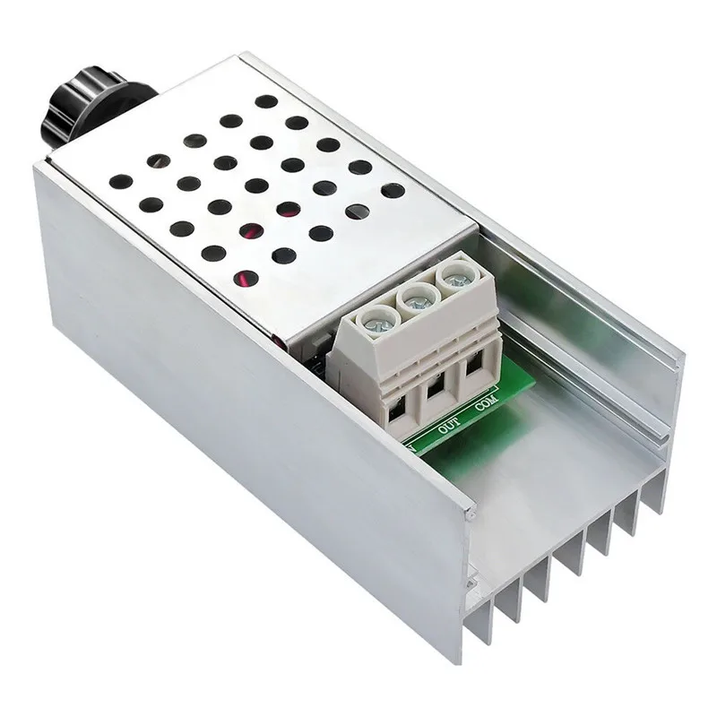AC220V 10000 Вт Высокая мощность SCR Электронный регулятор напряжения скорости