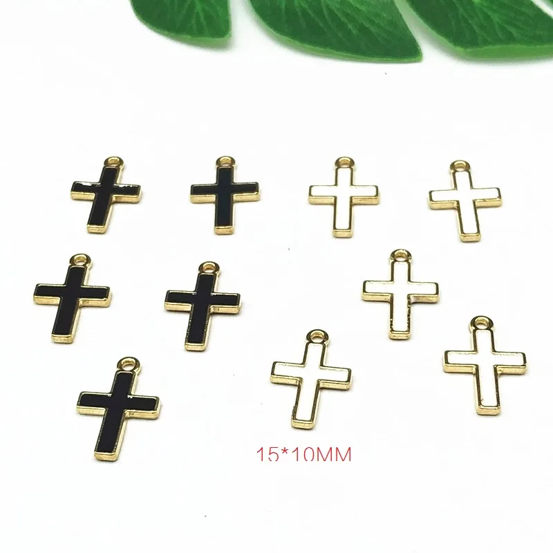 10 шт. маленькие подвески кресты для изготовления браслетов и ожерелий|Подвески| |