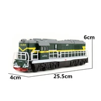 boys toy 187 alloy locomotive pull back model train toy sound light children toys car