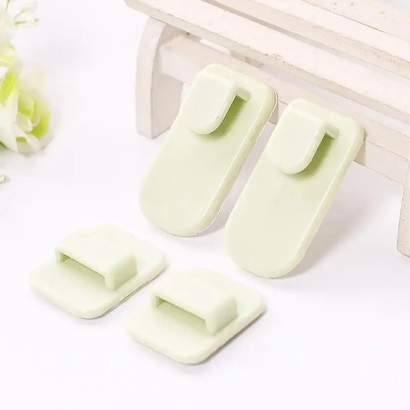 4 шт./компл. Пластиковые Крючки держатели для телевизора|Крючки и направляющие| |