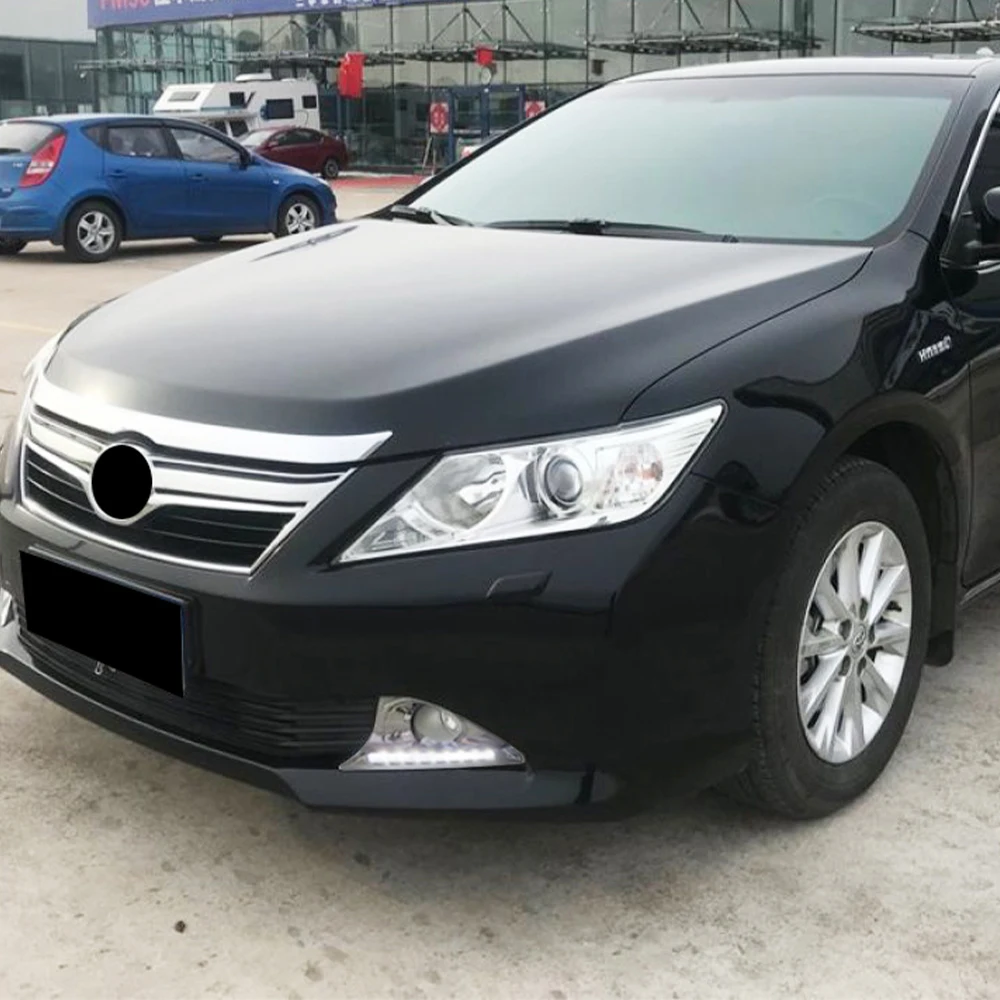 2 шт. для Toyota Camry 2012 2013 2014 с хромированной крышкой светодиодный льные светодиодные