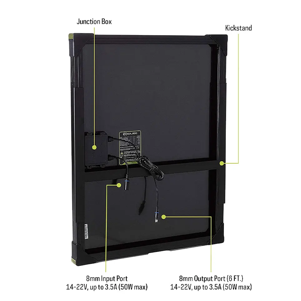 

2021 100 watt single crystal solar panel portable solar panel durable, safe and humanized