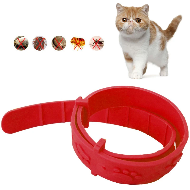 Новинка для питомца собаки ошейник кота анти блохи от клещей комаров Открытый