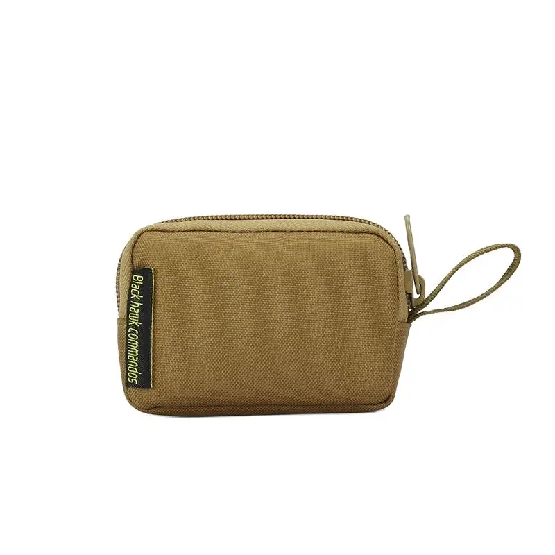 Outdoor Supplies Triangle Buckle Square Parts Bag Earphone Bag MOLLE System Small Hanging Bag