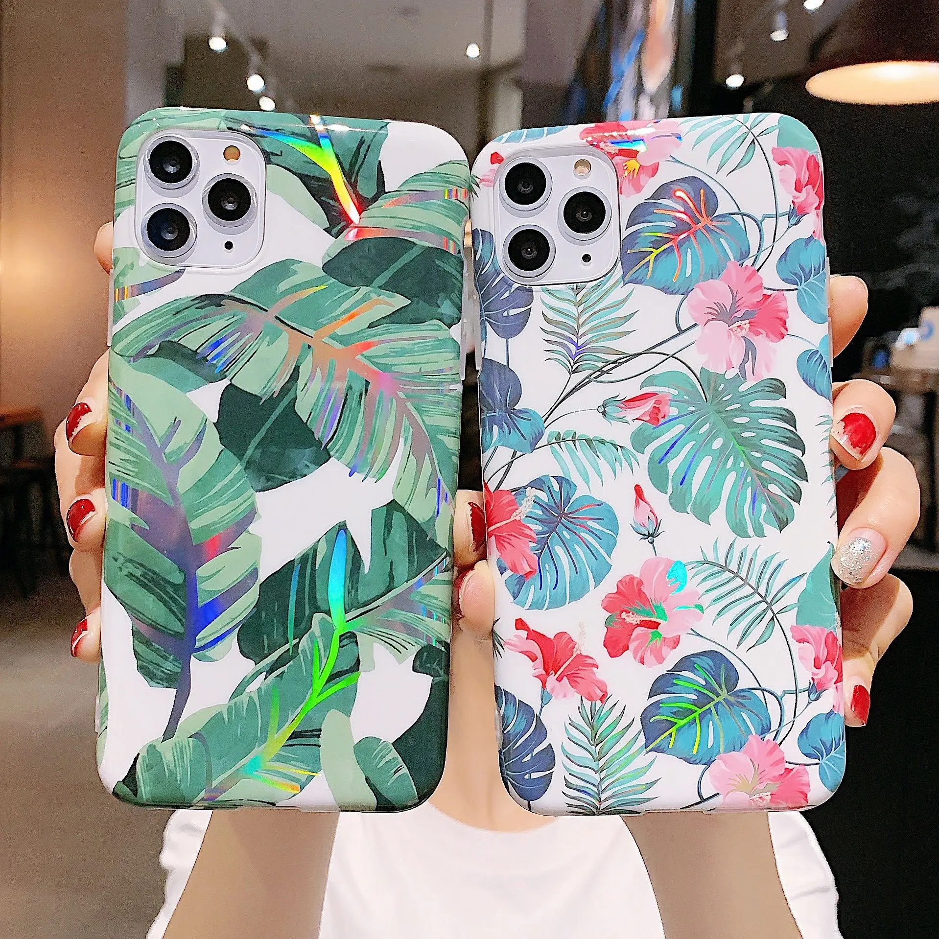 Мобильные аксессуары чехол для iphone xr 11pro max 11 6 6s 7 8plus x xs Laser IMD странные вещи чехлы