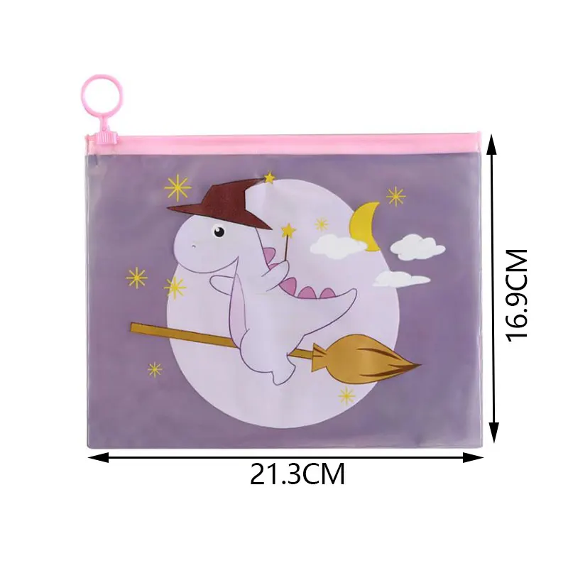 

1pcs Cute Pattern Pencil Case Rabbit Dinosaur Office Student Pencil Cases