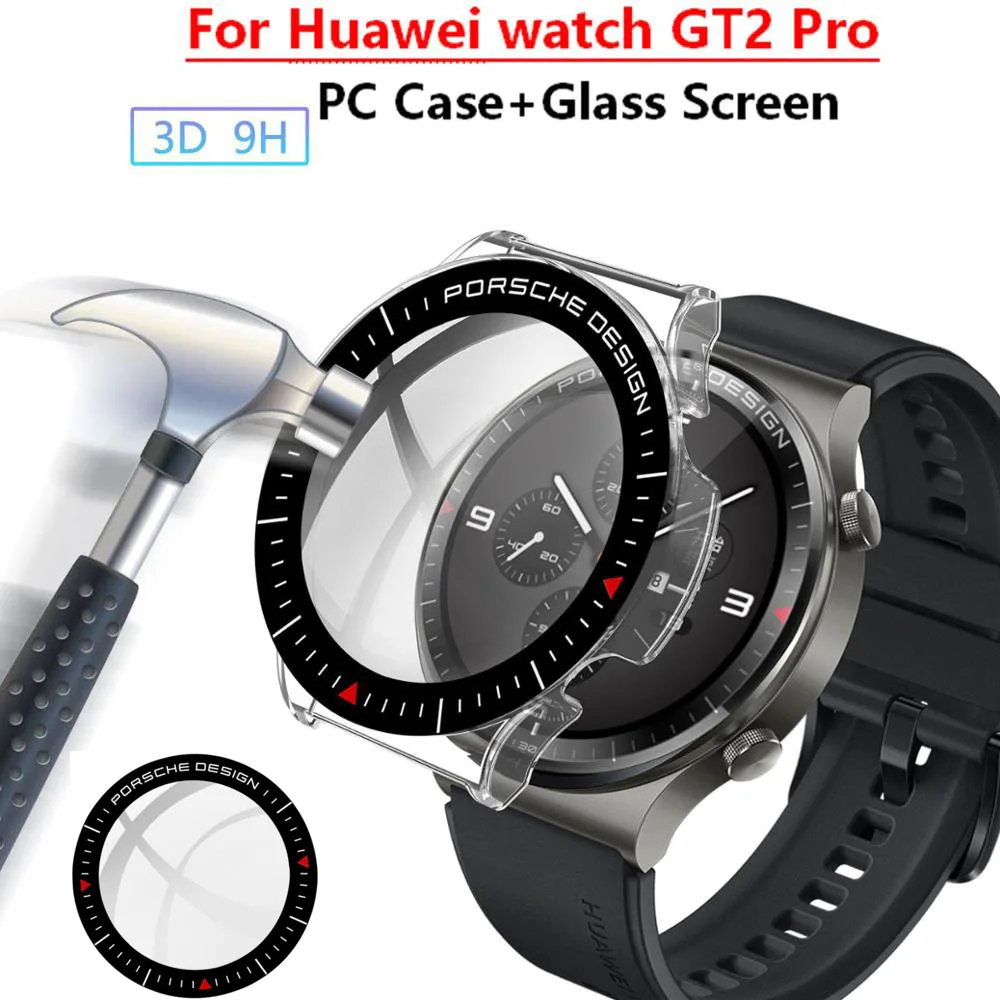 Защитный чехол из ТПУ для Huawei watch GT2 Pro Защитная пленка экрана закаленного стекла