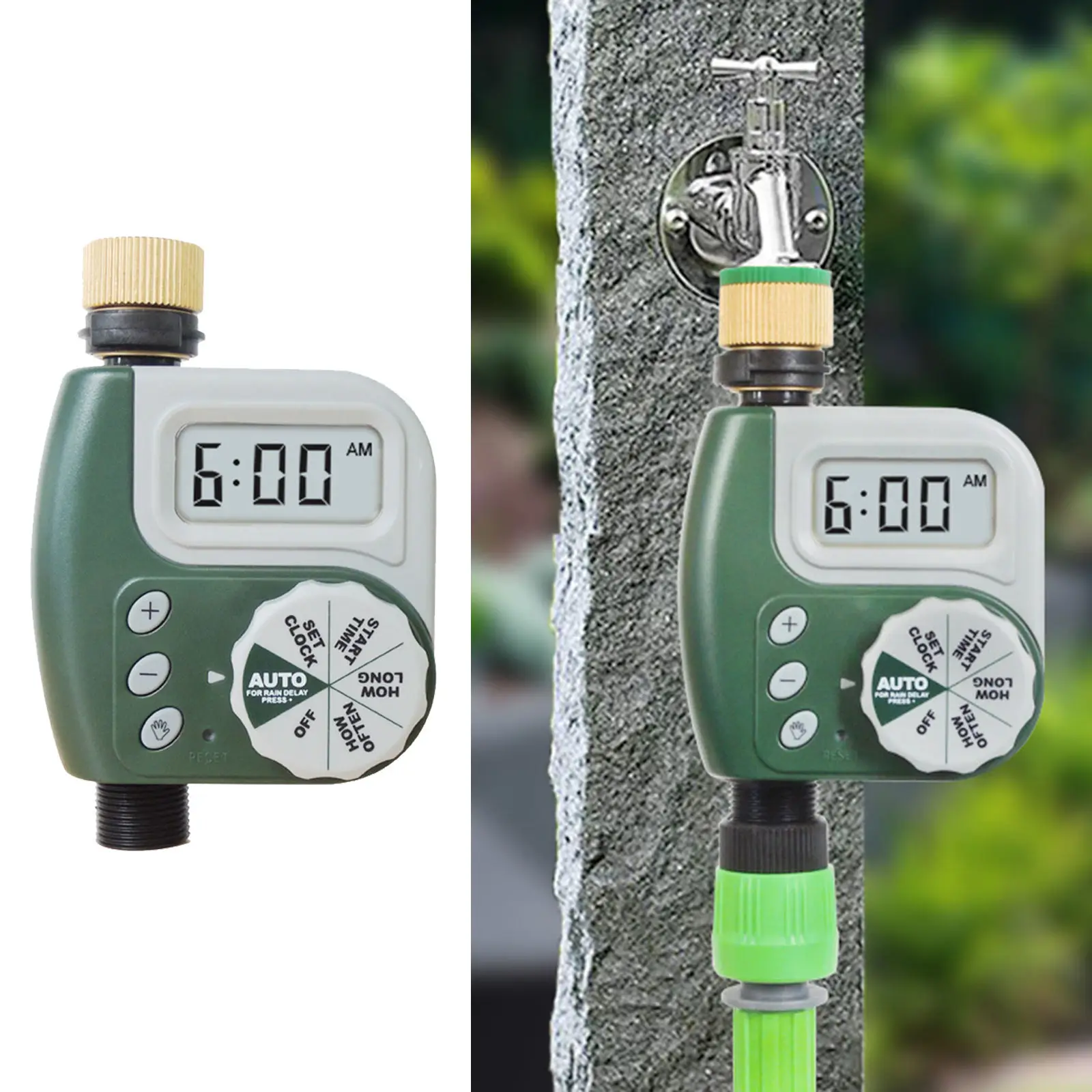 Home Smart Automatic Water Tap Timer Electronic Digital Irrigation Controllers Outdoor Garden Sprinkler Watering Tool | Дом и сад
