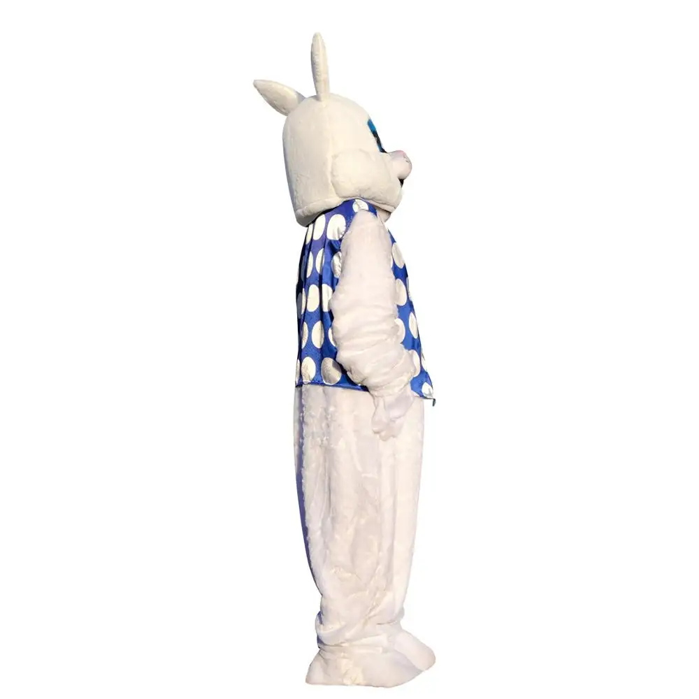 Профессиональный Пасхальный костюм кролика маскарадный костюм/мультяшный
