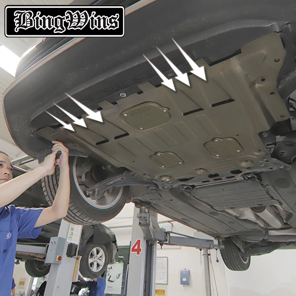 

Car style For Volkswagen T-ROC 17-20 engine guard chassis guard armored engine lower guard