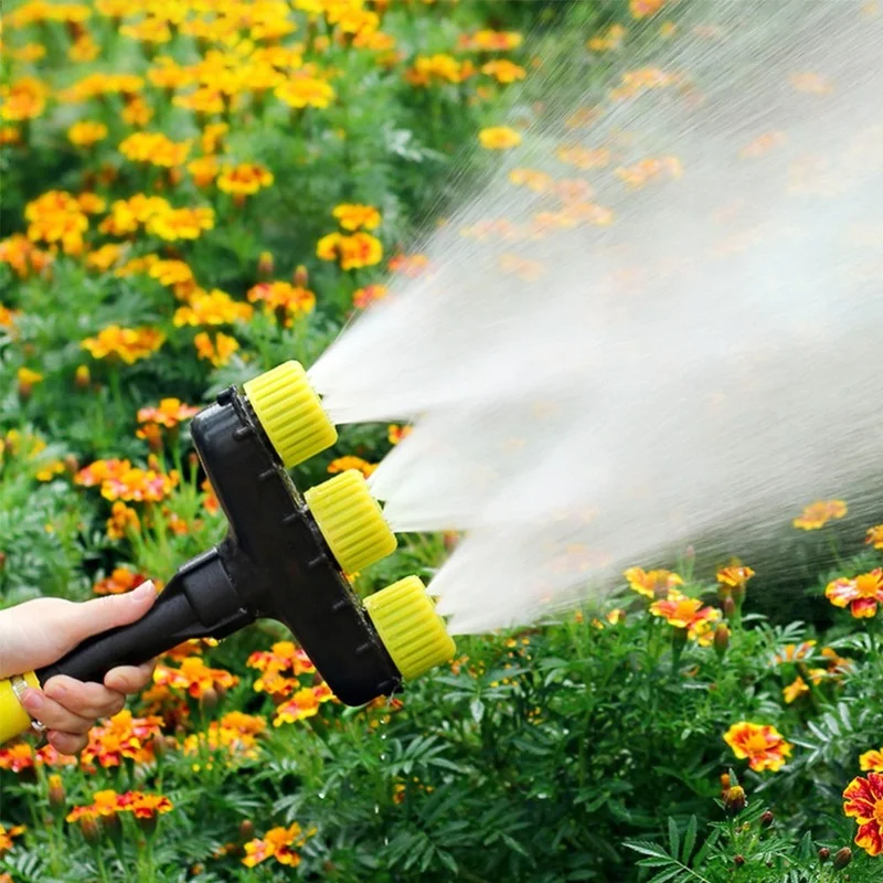

High Quality Garden 6/5/4/3 Nozzle Cold Water Spray Non Electric Ajustable Mist Sprayer ABS Material ABS Material Gardening Tool