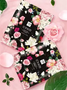 Экстракт цветка розы, маска для лица, Корейская отбеливающая листовая маска, увлажняющая маска, питательный уход за кожей лица, корейский свежий макияж