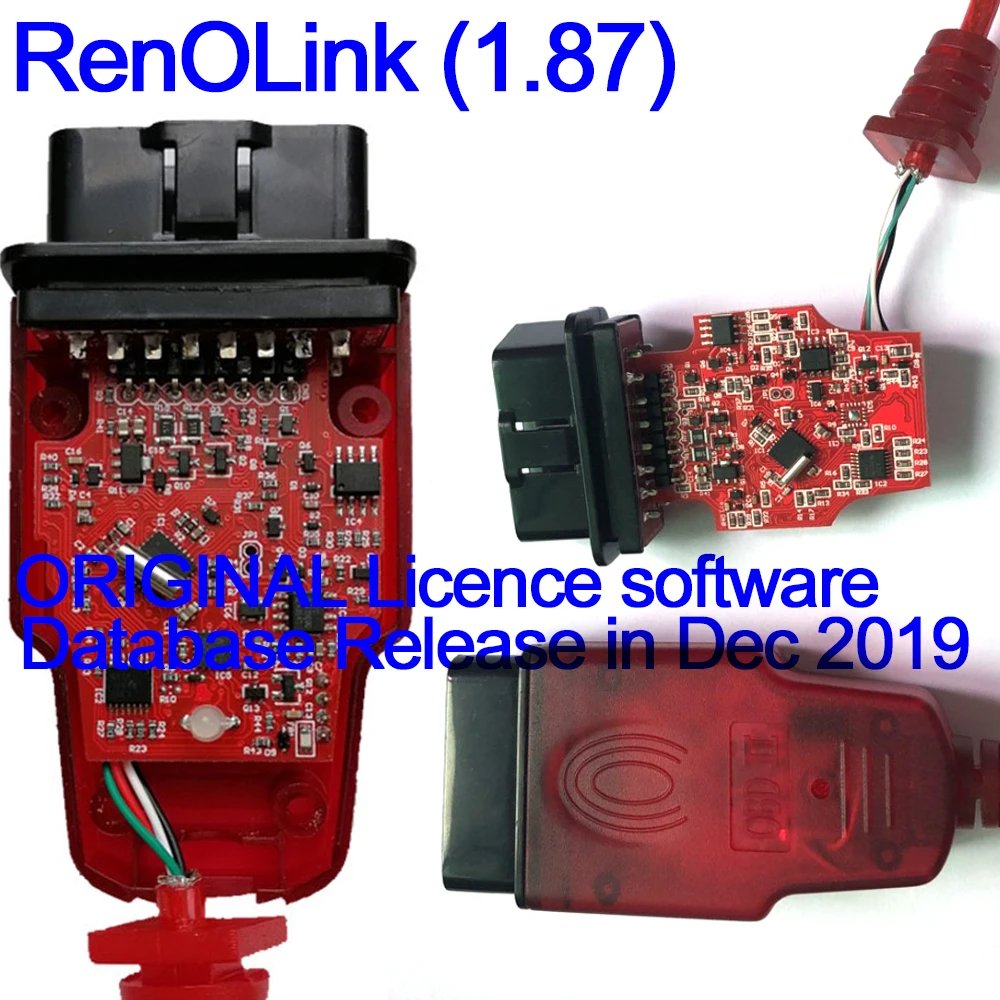 Renolink V1.87 ключевое кодирование UCH подходящее приборной панели функции сброса ЭБУ| |