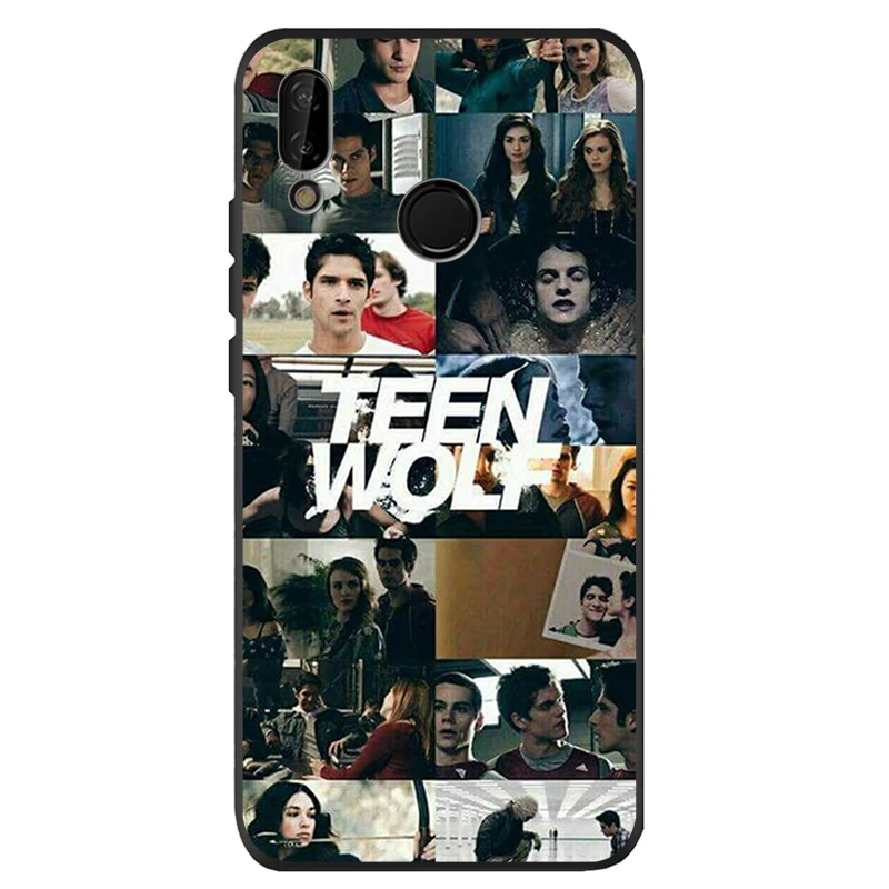 TEEN WOLF black Silicone soft Phone Case For Huawei P40 P30 P20 P10 P9 Lite Pro 2019 P smart 2 Back cover Shell | Мобильные телефоны