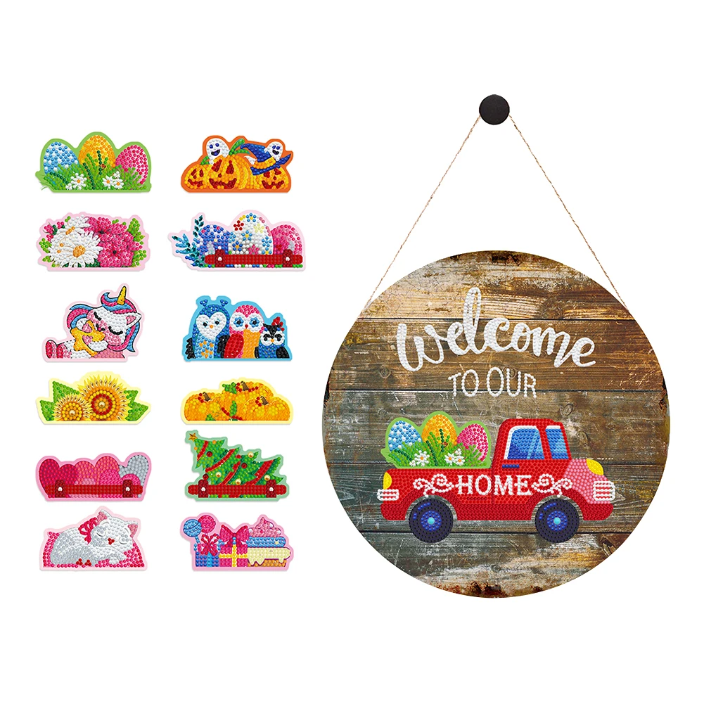 

12 шт. мягкие магнитные наклейки «сделай сам», частичная особая форма, алмазные Точечные сверла, железные листы, картины для дома, мозаичное у...