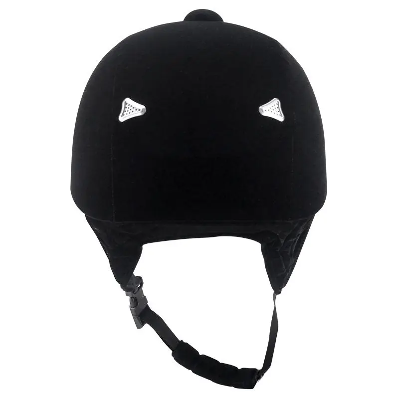 Equestrian Helmet Velvet Horse Riding Hat Sport Helmets With Ce Certification For Men Women Children Equestrian-Protective-Gear | Дом и сад