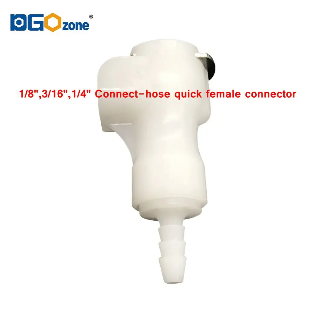 

Пластиковый быстроразъемный штуцер для шланга 1/8 дюйма до 1/4 дюйма, штуцер «штырь-гнездо» 1/8 дюйма/3/16 дюймов, 1/4 дюйма