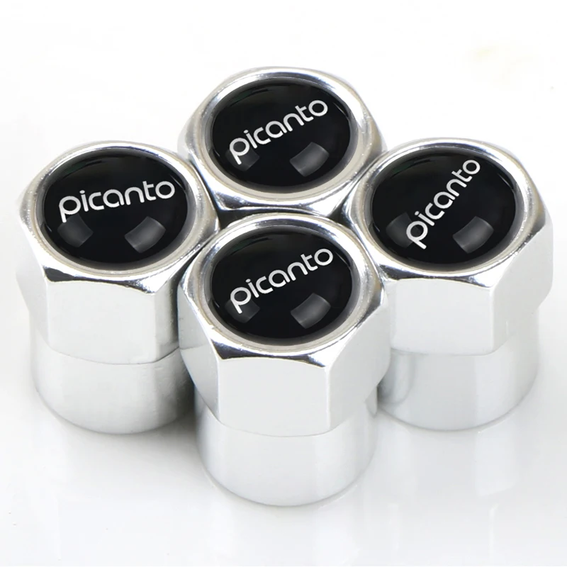 4 Шт Автомобильные клапаны для колесных шин шина воздуха шапки чехол Kia picanto 2005-2019