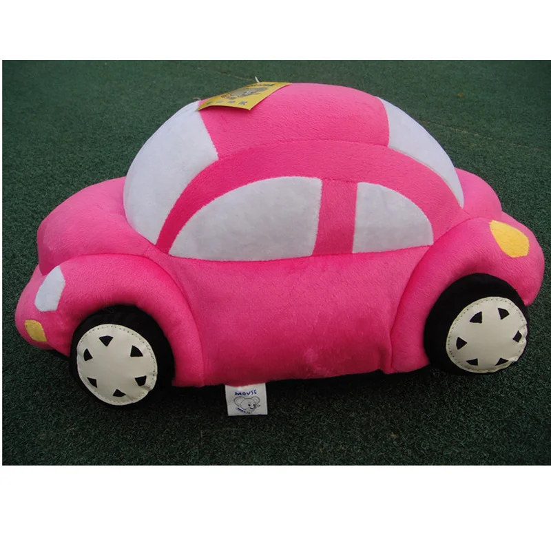 35 см милые дети автомобили VW модель Мягкие игрушки Подушка автомобиля Форма
