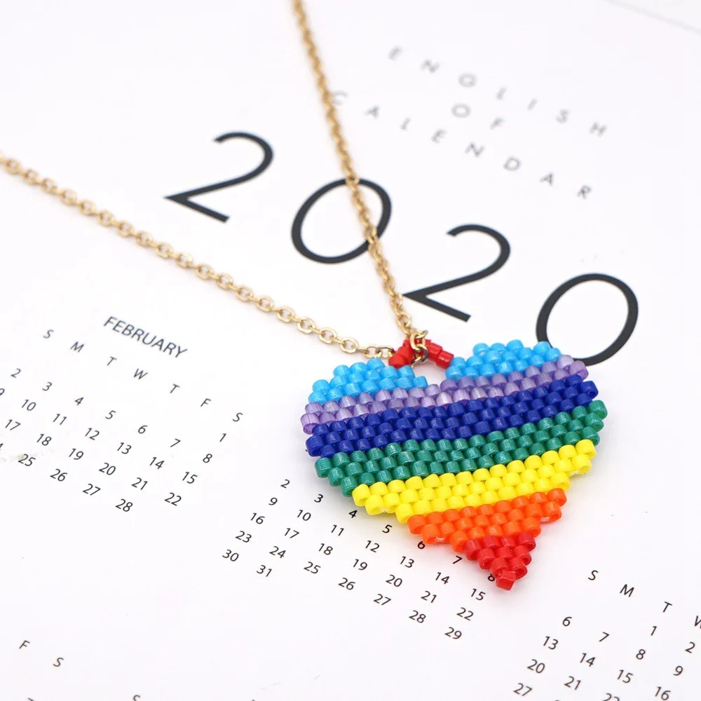 XUXI женское модное универсальное ожерелье из нержавеющей стали японские рисовые