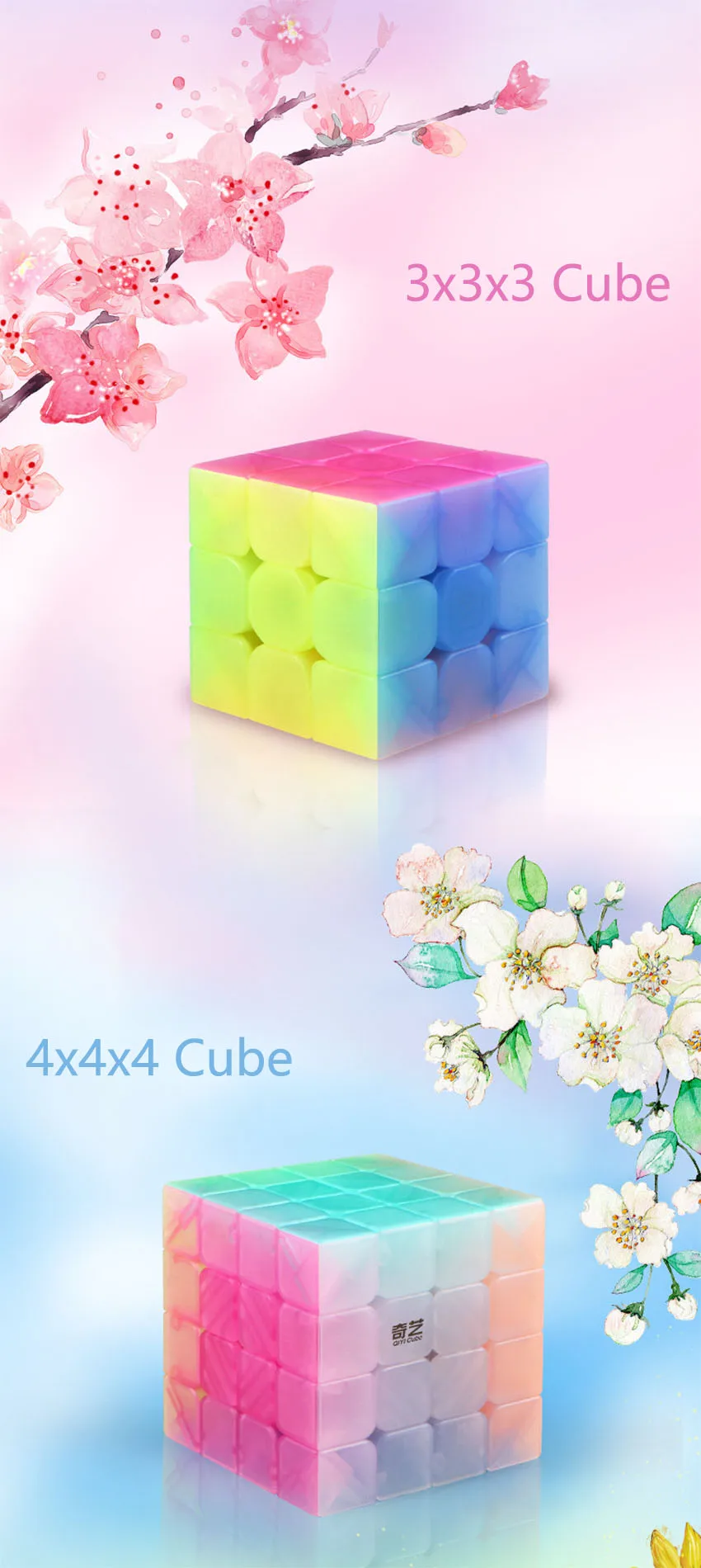 QIYI 5x5x5 магический скоростной кубик стикер менее Профессиональный 5-слойный конкурс головоломки кубики Развивающие игрушки для детей