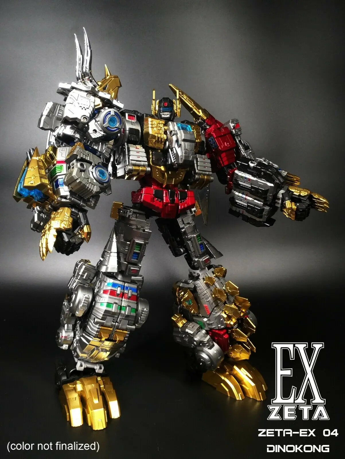 Toyworld/Новая годовщина 10 лет на заказ металлическая фигурка робота динозавра