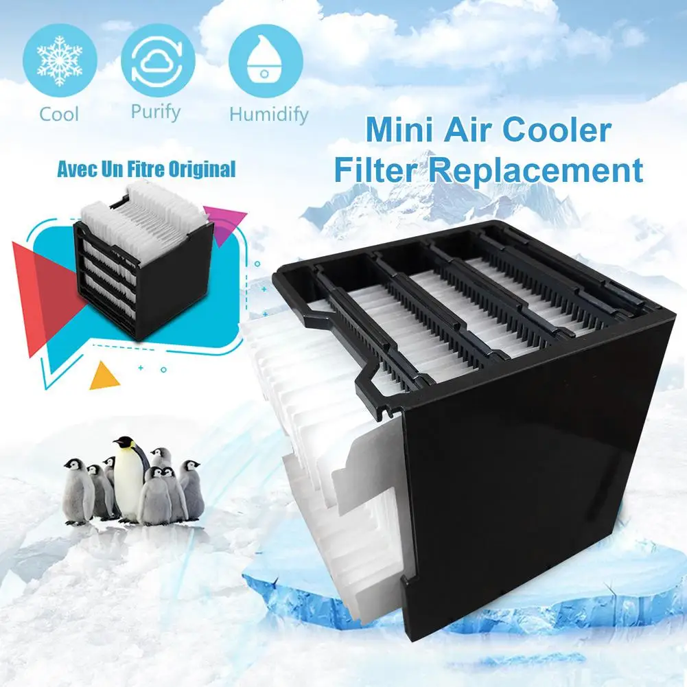 

Миниатюрный фильтр для воздушного охладителя, Сменный фильтр для вентилятора кондиционера, фильтры для поколения воздушных охладителей, а...